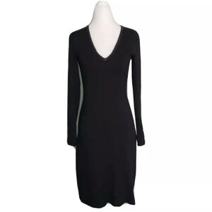 Ralph Ralph Lauren Plaid Label Black Dress